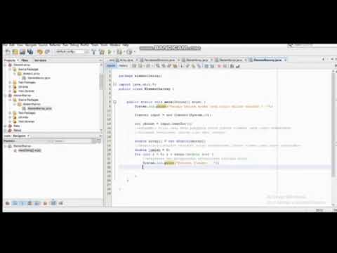 void dan fuction elemen array pada program