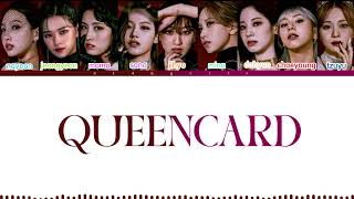 TWICE AI COVER - QUEENCARD (G)I-DLE Resimi