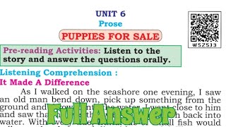 ||class 3 English|| unit -6 puppies for sale||#class3english #class3 