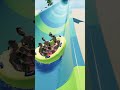 THE WHOLE SQUAD GOT LAUNCHED! - Planet Coaster 2 #waterslide #waterpark #shorts