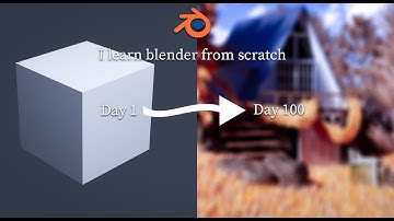 I tried to learn blender  from scratch !! - and here