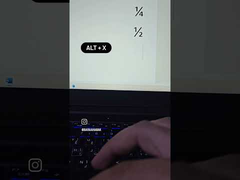 تعلم كيف تكتب ربع نص ثلاثة ارباع في مستند  365