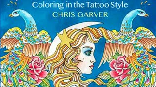 Flash Coloring in the Tattoo Style...adult colouring book screenshot 1