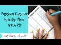 Weekly Plan With Me | Passion Planner