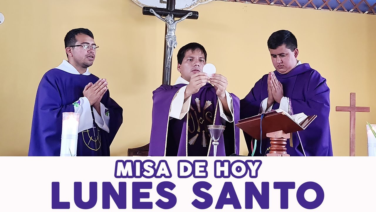Misa de Hoy Lunes 29 de Marzo de 2021 con el Padre Marcos Galvis - YouTube