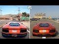 The Crew 2 vs NFS: Payback - Lamborghini Aventador Gameplay Comparison HD