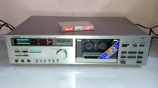 Victor DD-5 2head stereo cassette deck. direct drive with super ANRS system by JVC