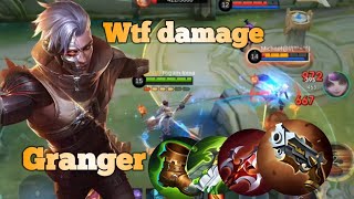 Granger full damage build one shot new gameplay ☠️🔥