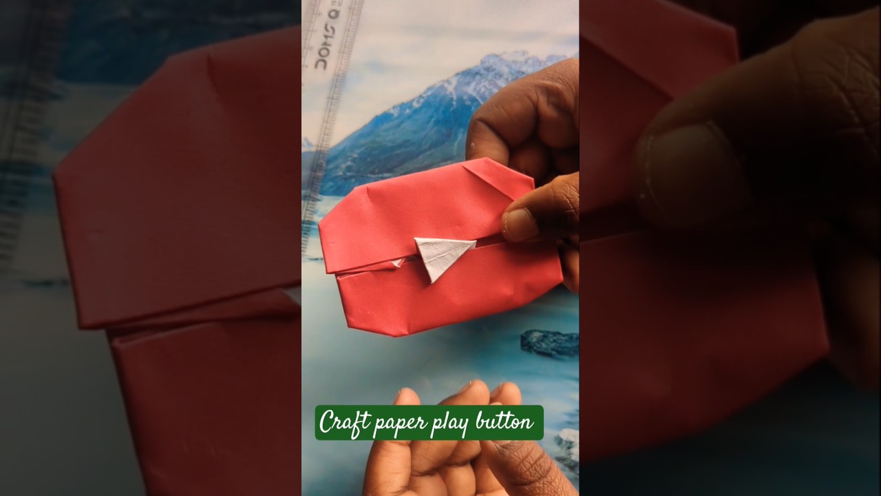 #diy paper play button - YouTube