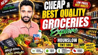 Best Budget Grocery Store in Hounslow 🇬🇧 | Cheap & Quality Groceries in London|Euphrates Market Tour