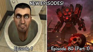 Skibidi Toilet 1  80 part 1 All Episodes  Series 60 Fps Remastered Upgraded Titans e 81