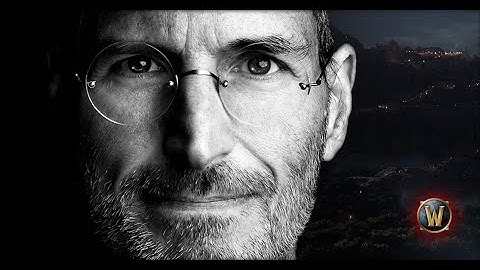 Steve Jobs playing World of Warcraft WWDC 2007