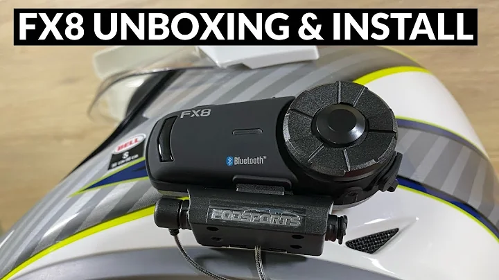 Fodsports FX8 Bluetooth Intercom Unboxing & Install