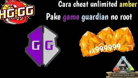 Cara cheat Ark unlimited amber Pake GG