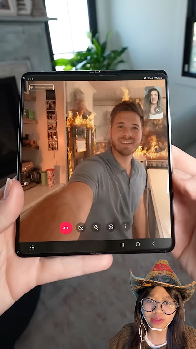 Phone on FIRE⁉️🔥 #shorts #funny #magic #phone #fire