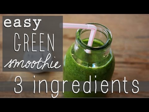 quick-&-easy-3-ingredient-green-smoothie-recipe-|-psstminnie