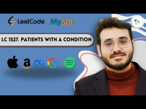 Leet Code : 1527  Patients With a Condition (SQL) | Interview Question