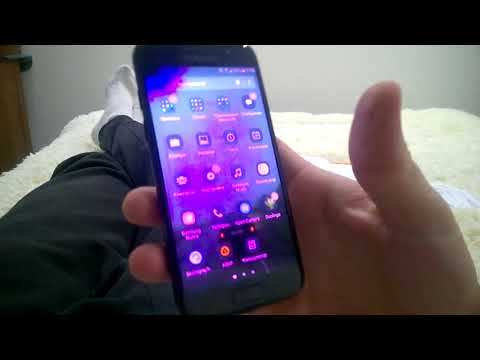 Сломался дисплей Samsung galaxy A3 2017, фиолетовое пятно