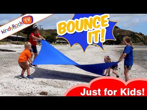 Kids exercise Song: Toddler Parachute Exercise song