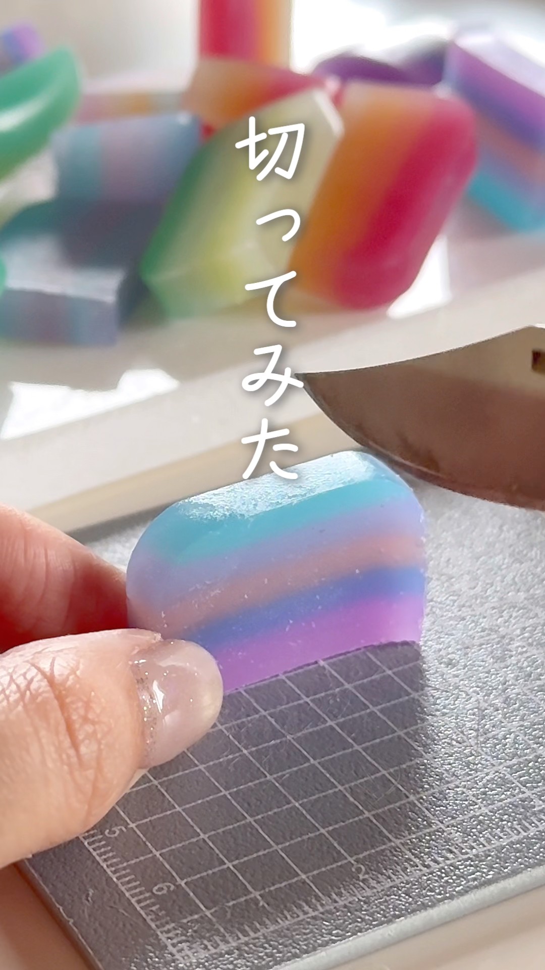 シーリングスタンプ】珍しいワックスを切ったら… #シーリングスタンプ
