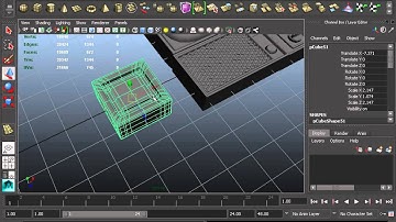 0307a (Maya Modeling Workflow) Bottom Molding