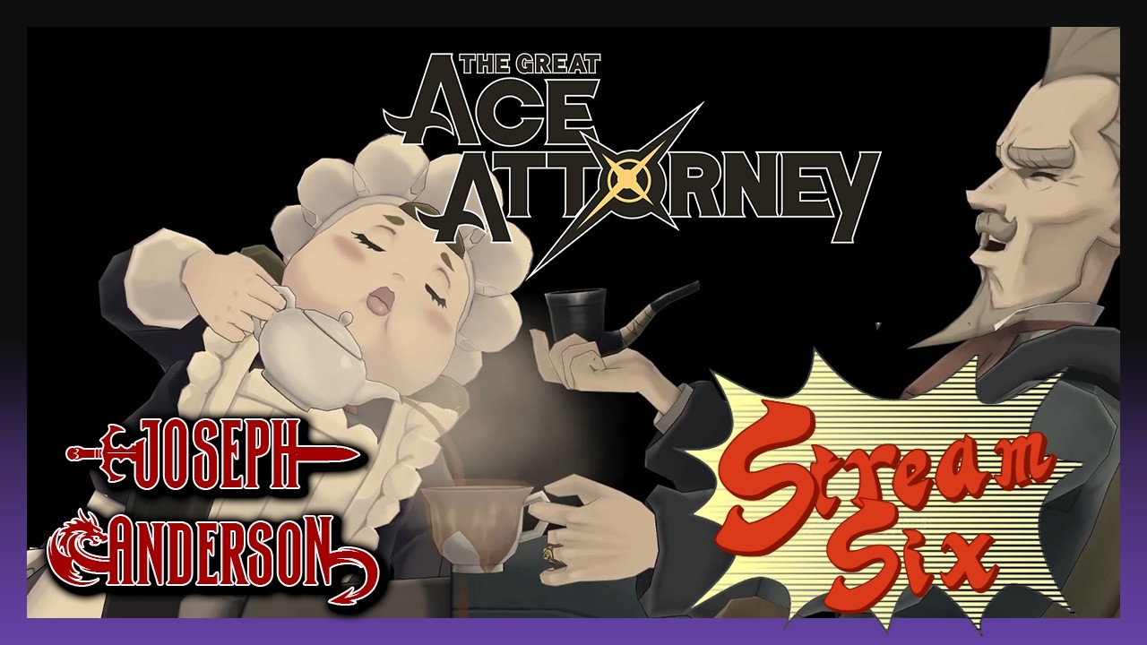 ⁣bardon's gonna be sore after this one | The Great Ace Attorney Stream 6