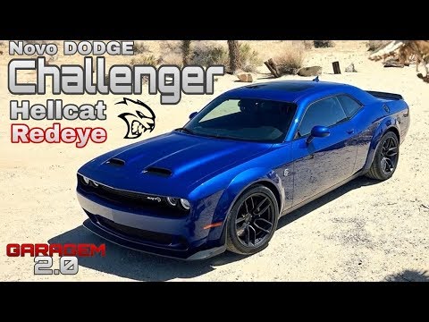 Vídeo do Challenger SRT Hellcat 6.2 V8 2017