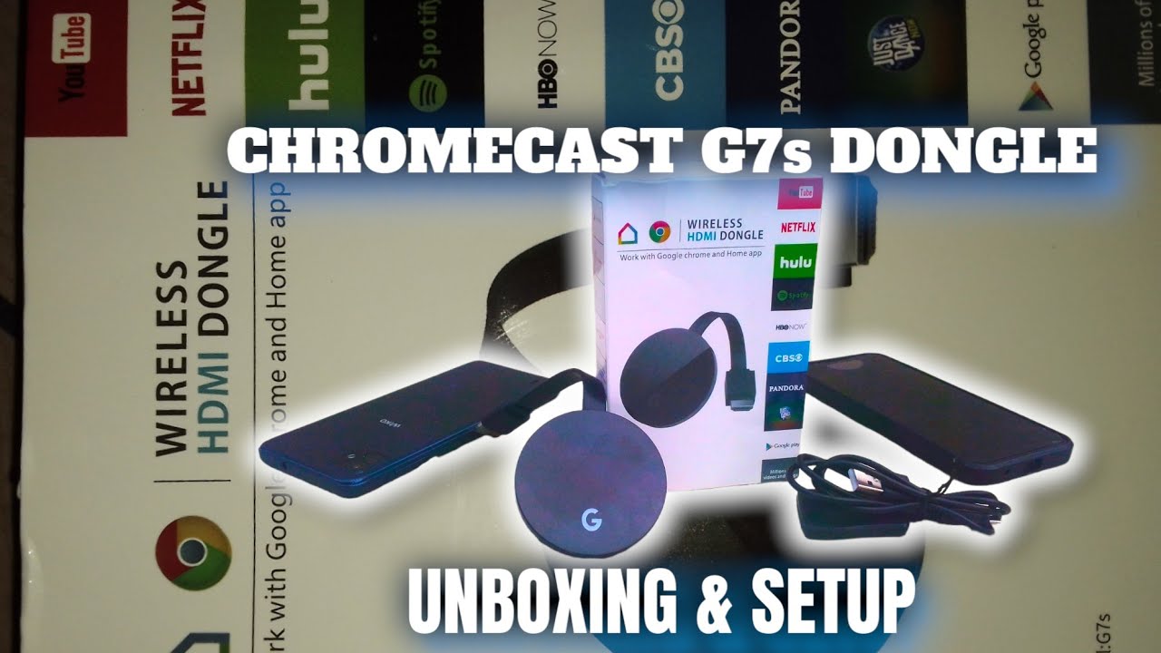 Hukommelse Medarbejder klarhed Unboxing G7S WIRELESS HDMI DONGLE #anycast #chromecast  #dongledata#screencast#wireless#2023 #hdmi - YouTube