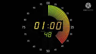 100 Seconds BBC Digital Countdown Timer (LED Circle BBC News 24 2003 Version) in Luig Group