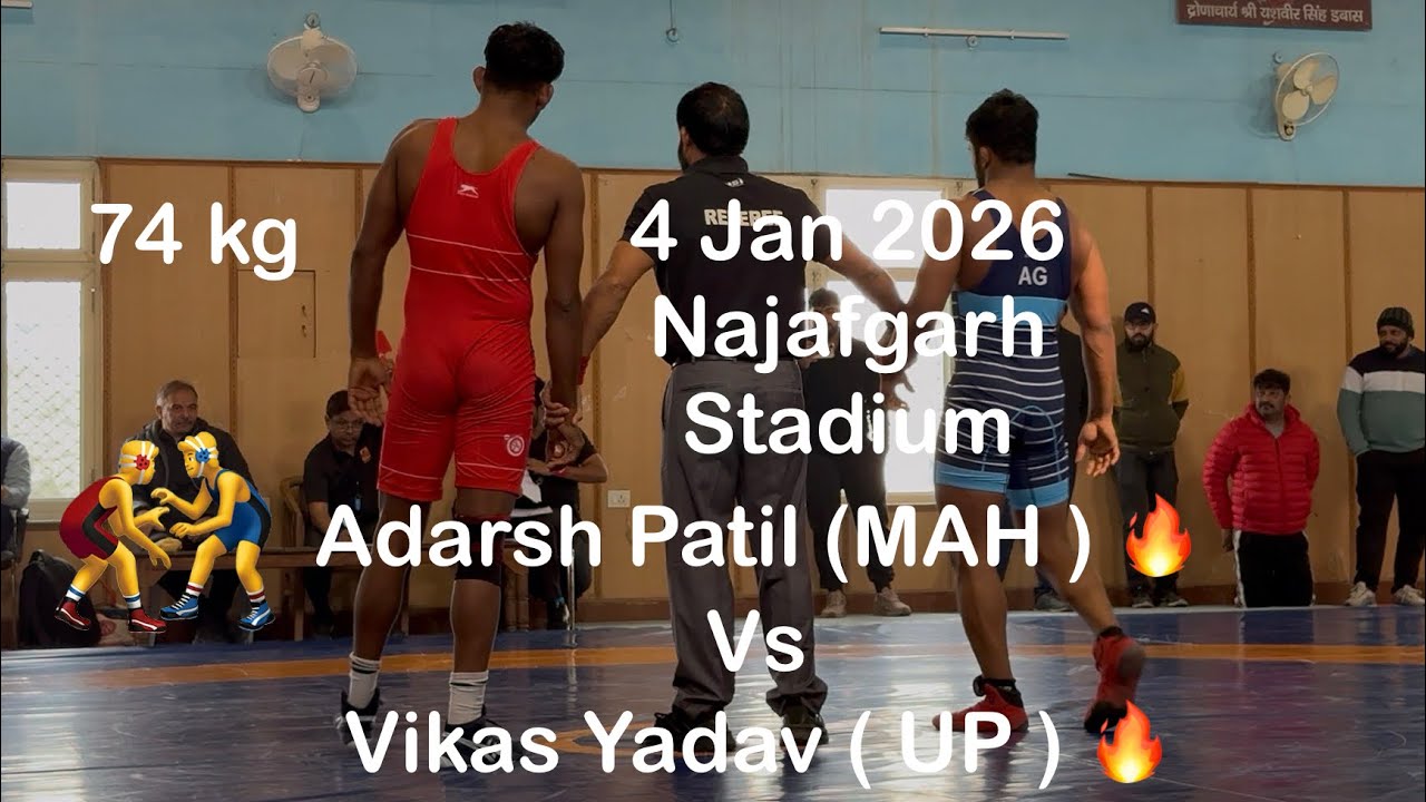 Adarsh Patil ( MAH ) vs Vikas Yadav ( UP ) Najafgarh Stadium Trail ( Ranking Series - Zagreb 2026 )