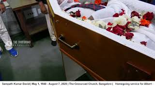 Homegoing Service For Bro. Albert David