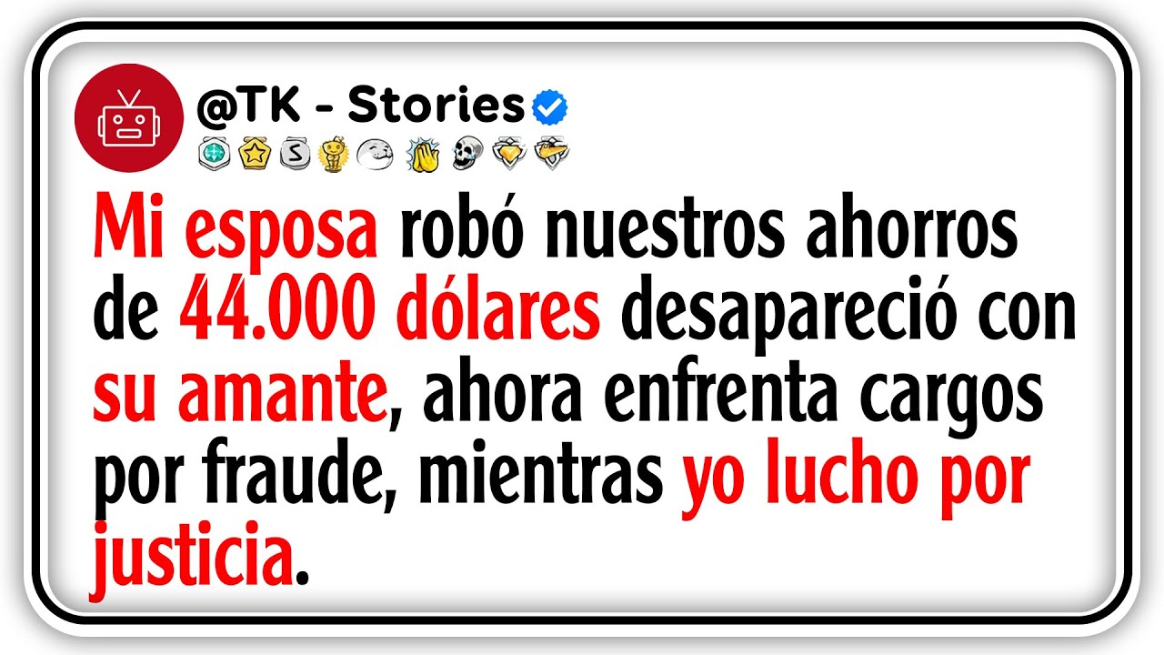 Mi esposa robó nuestros ahorros de 44.000 dólares desapareció con su amante, ahora enfrenta cargos..