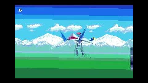 Star Fox (StarWing) Running on a Stock Sega Genesis