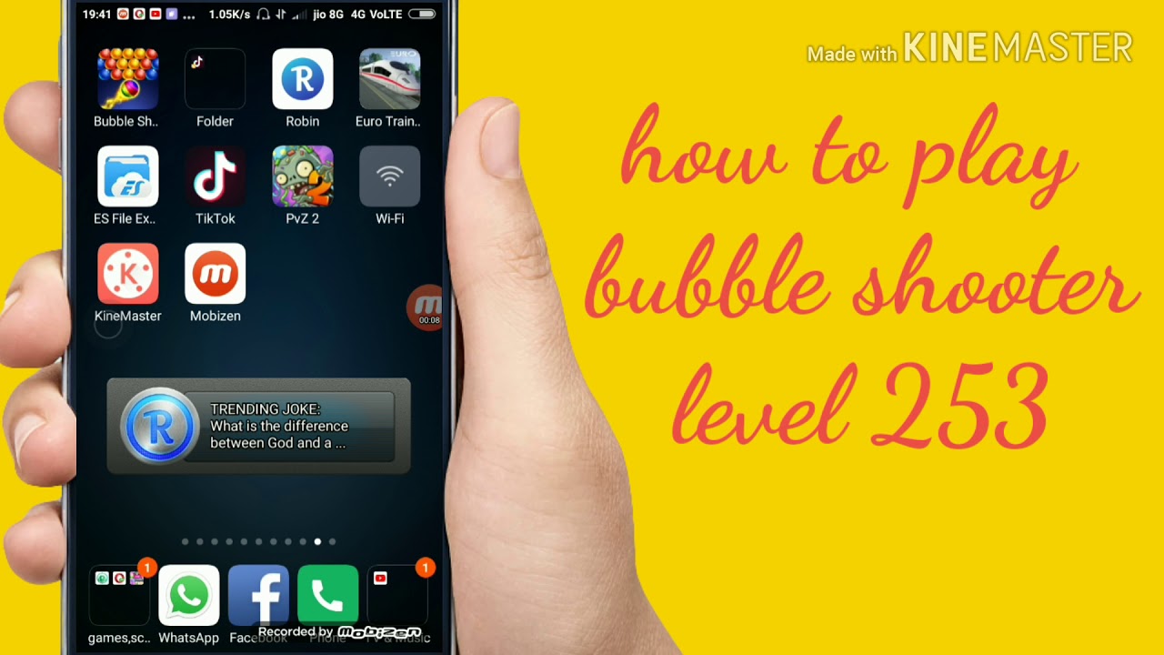 How to play bubble shooter level 253