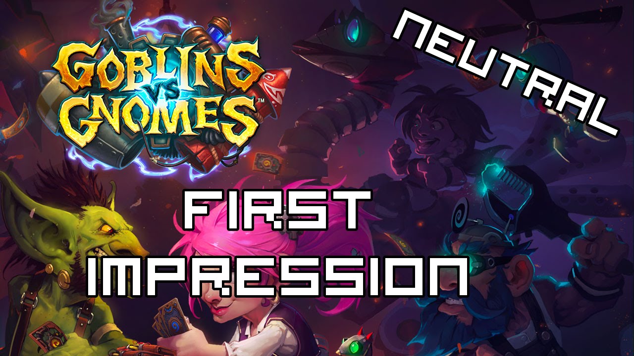 Hearthstone: Goblins vs. Gnomes first impression - neutral cards
