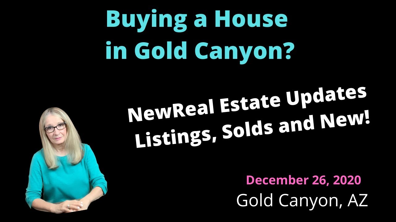 Buying a Home in Gold Canyon? Must Know Real Estate News Every 24 Hours