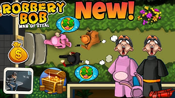 Robbery Bob - Bunny Suit and Ninja Suit Gameplay Walkthrough Perfect Part 2