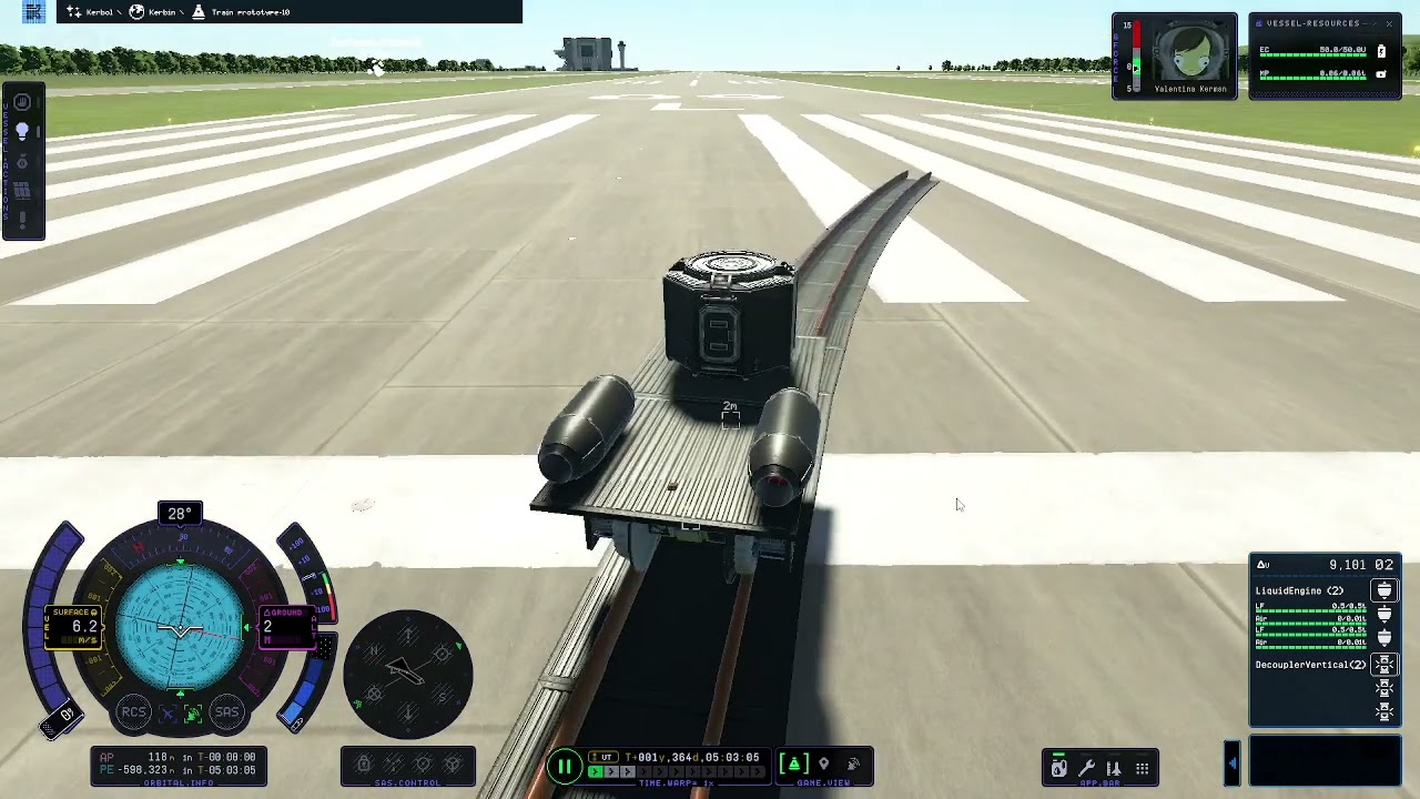 *Broken in latest update* Working train in KSP 2