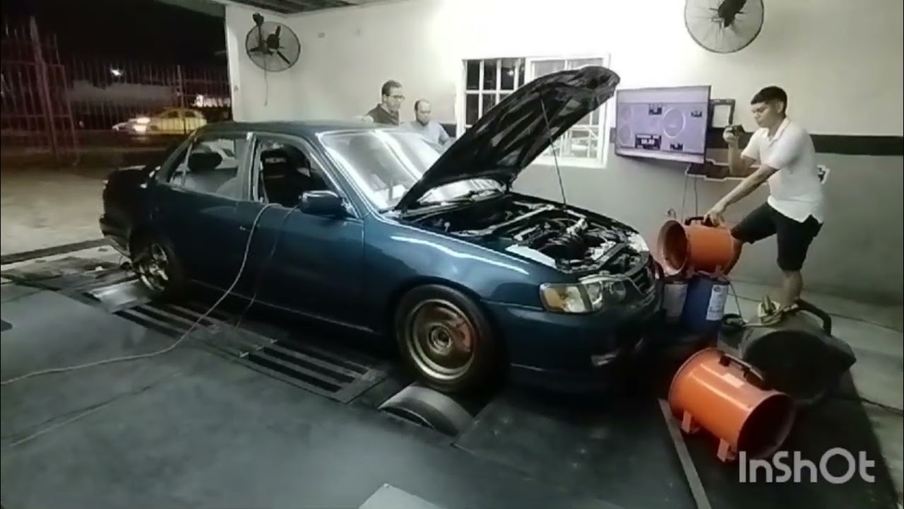 Toyota Corolla 1zz dyno
