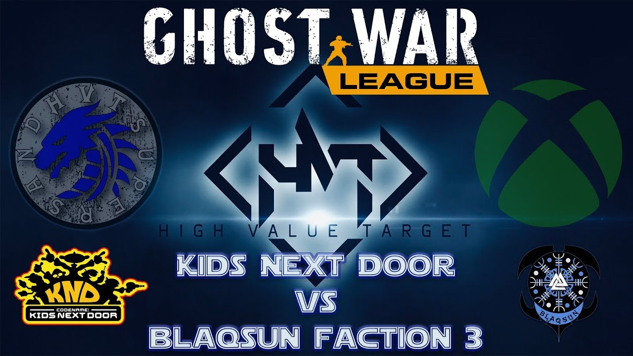 XB1 Ghost War League || Season 7 Week 2 || Kids Next Door vs Blaqsun Faction 3