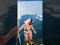 part595#IceBath🧊Like a Viking#Ice Lady Using👙Wim Hof Method🧘‍♀️Takes the#Extreme🌊#IceBath😱#Challenge