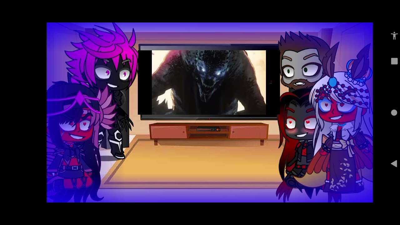 Kaijus react to REL DOS MONSTROS REMIX