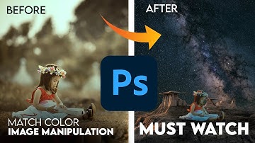 Image Manipulation | 1 Minute color match secret in photoshop tutorial | Online Tutorial Classes