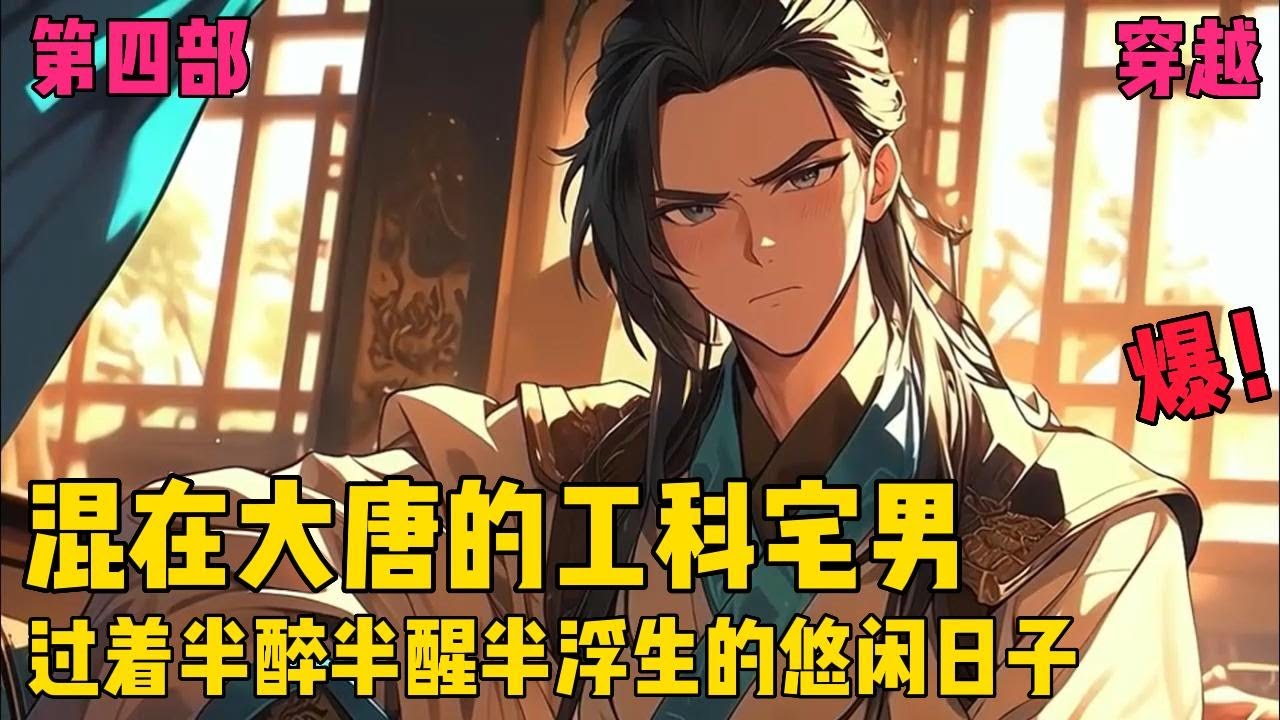 【混在大唐的工科宅男】✨【第四部】✨作为一个有武功、有技术、有理想、有文化的工科达人，哦，不，是工科宅男，李泽轩只想宅在家里，抱着媳妇儿，打牌睡觉看小说，过着悠闲日子#爽文#穿越#小说推文