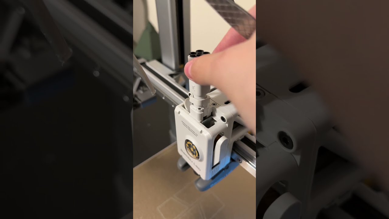 How To Unclog A Bambu Lab A1 3D Printer Noclogger 3dprinter 3dprinting Bambulab 3dprinters