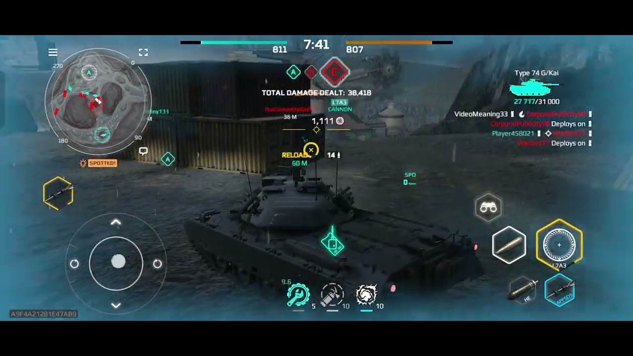  MWT | Tank Modern Warfront MWT Tank Battles type - 74 Battles Gameplay | MWT