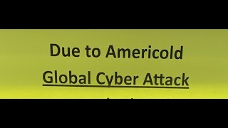 AMERICOLD GLOBAL SUPPLY CHAIN CYBER ATTACK