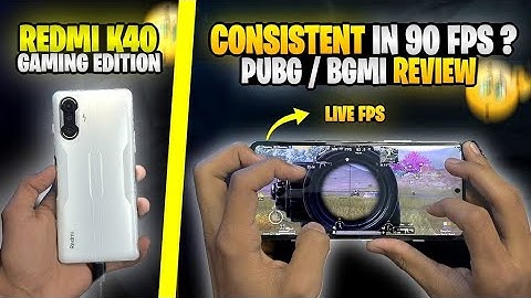 Redmi K40 PUBG/BGMI Test In 2025 🤯| Heating & Battery Issue⚠️| 90 FPS Testing with live FPS Meter ✅