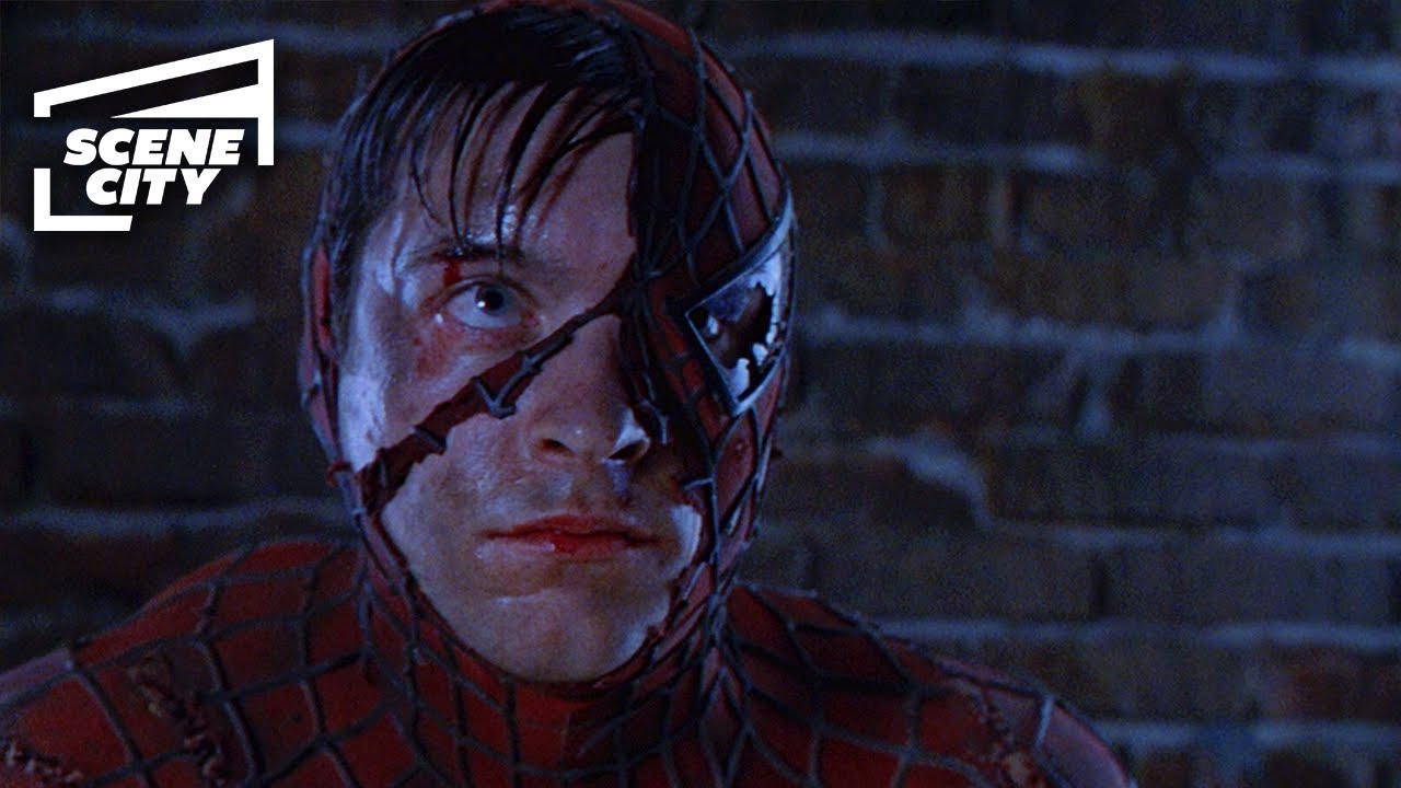 El hombre araña: Spider-Man vs. Duende Verde Escena de lucha final (4K HD Clip de Tobey y Willem)