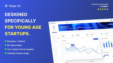 Hope UI - Bootstrap Admin Template Designed Specifically for Young Age Startup | Iqonic Design